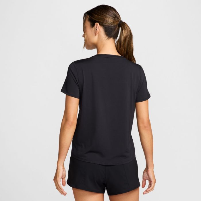 Nike Dame T-shirts Dri-FIT One Swoosh HyperBright Short Sleeve Tee Sort