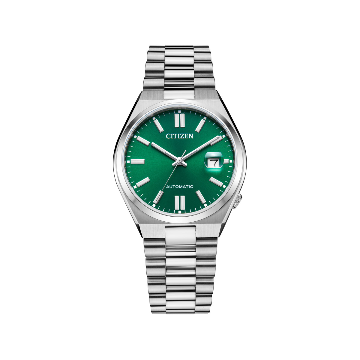 Montre CITIZEN tsuyosa homme automatique bracelet acier gris