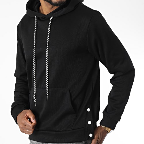 Sweat Capuche F22212 Noir