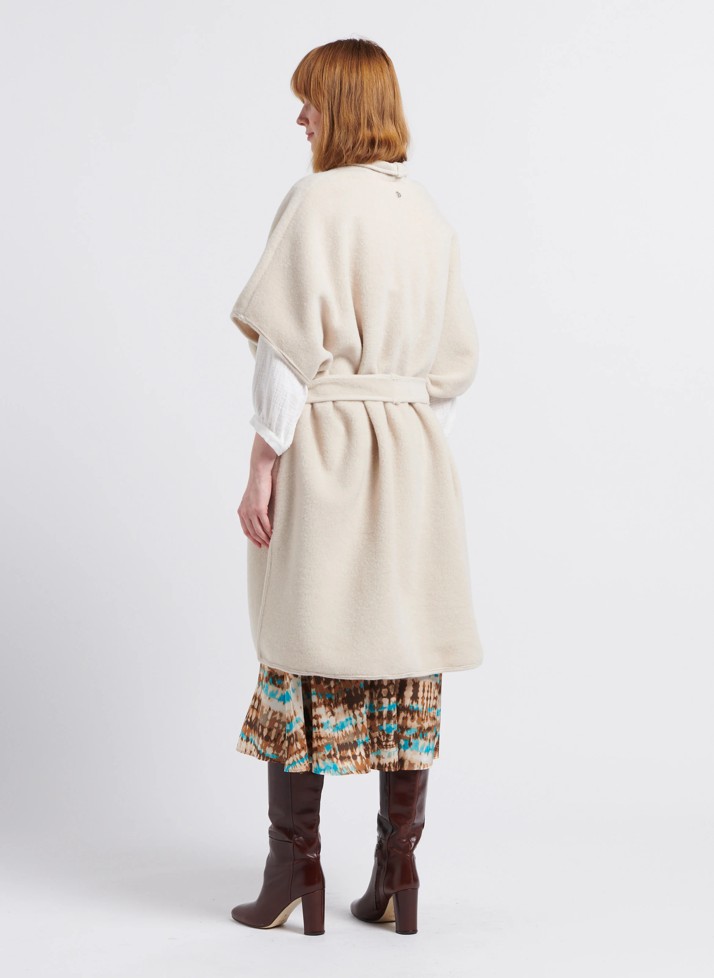 Gilet long | Blanc