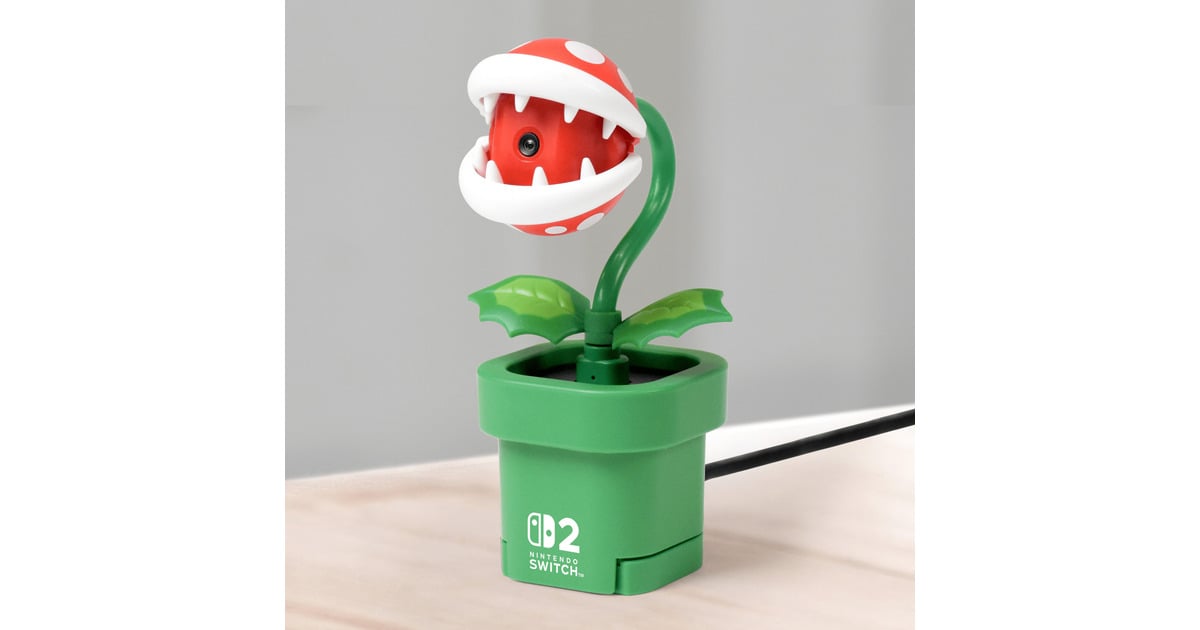 NintendoPiranha-plant camera  (Bourgondisch rood/groen)