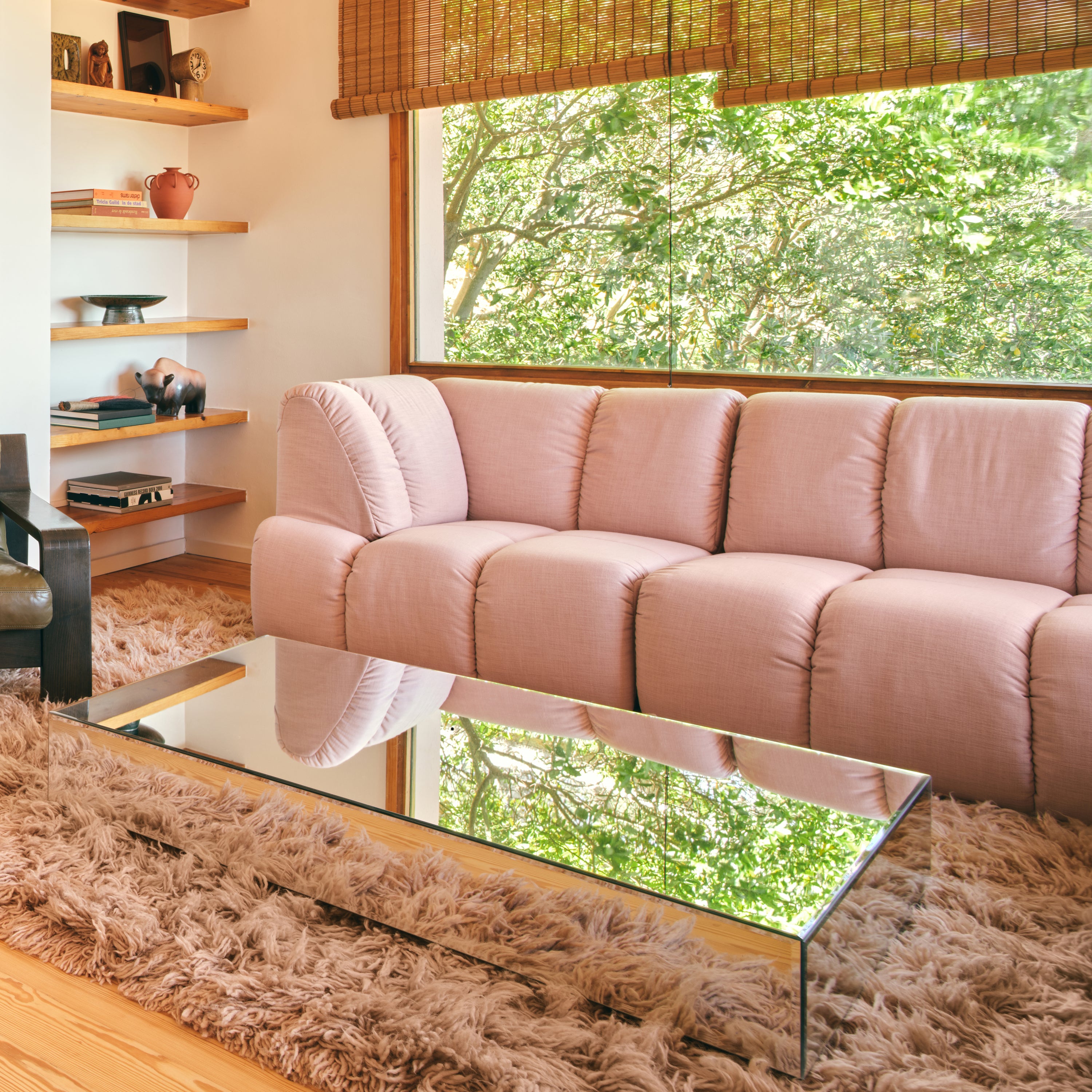 HKliving Mirror Block Salontafel - Mirrored