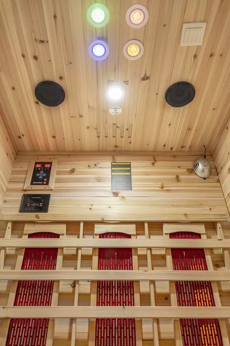 PureHaven Infrarotkabine aus kanadischem Hemlock-Holz - versch. Ausführungen
