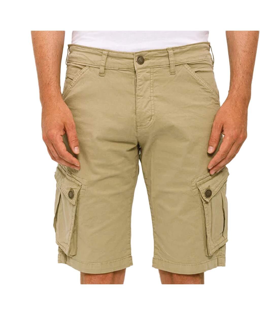 Bermuda Cargo Kaki Homme Paname Brothers Betty