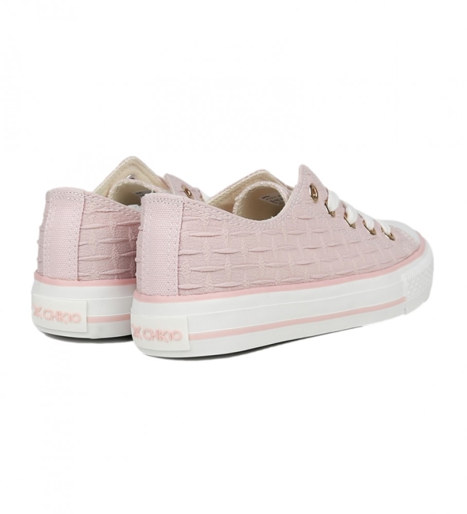 Tênis infantil Chika10 City, tamanho 25, rosa.