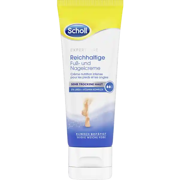 Reichhaltige Fuß- und Nagelcreme