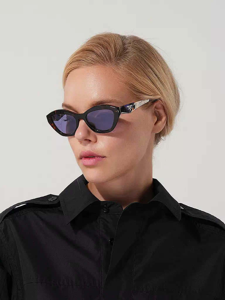 PRADA Sonnenbrille 0PR19ZS/55 schwarz