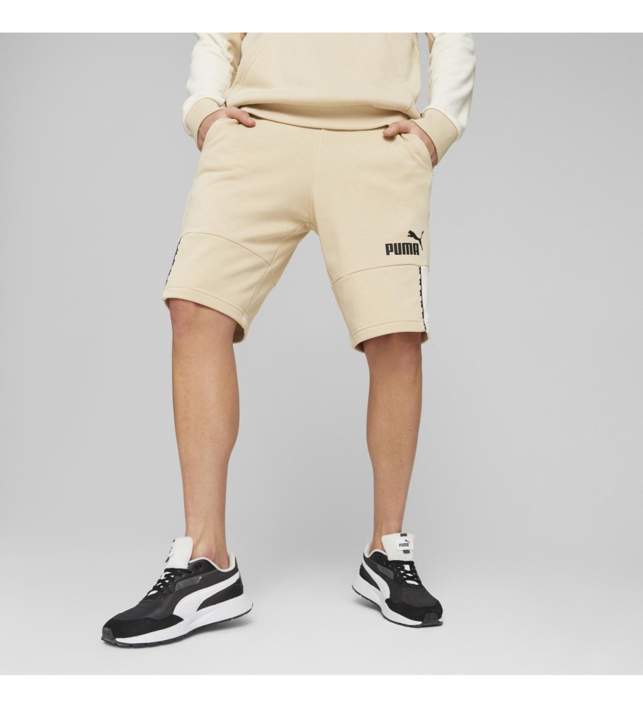 Shorts Puma Essential BlockTape 10 bege