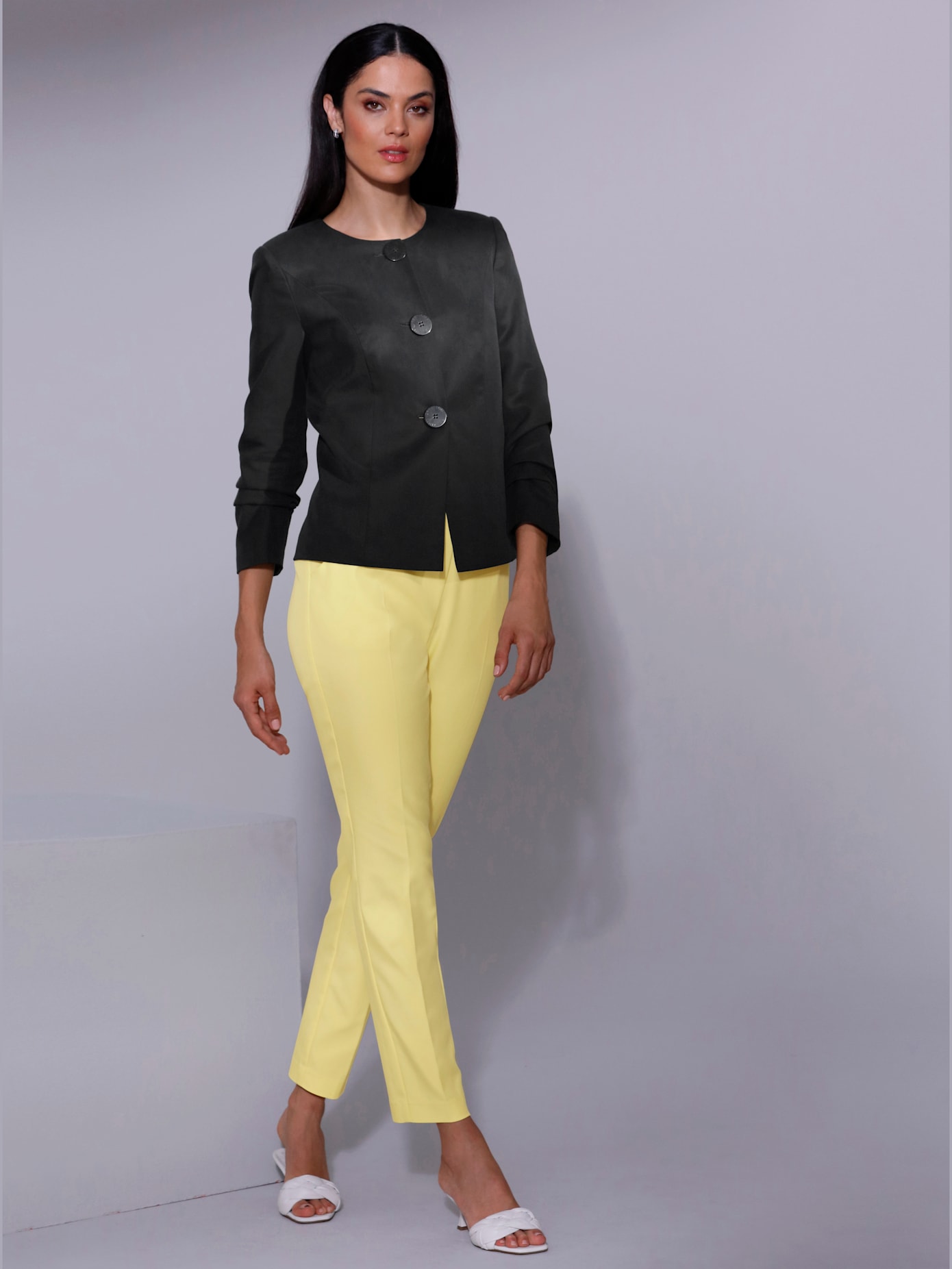 Blazer en lyocell pur lyocell