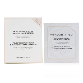 WONDERSTRIPES Máscara Facial Moisturizing Booster Biocelulose  5pcs