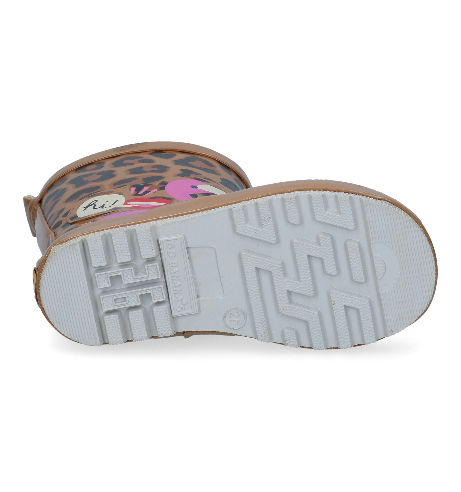 Regenlaarzen beige