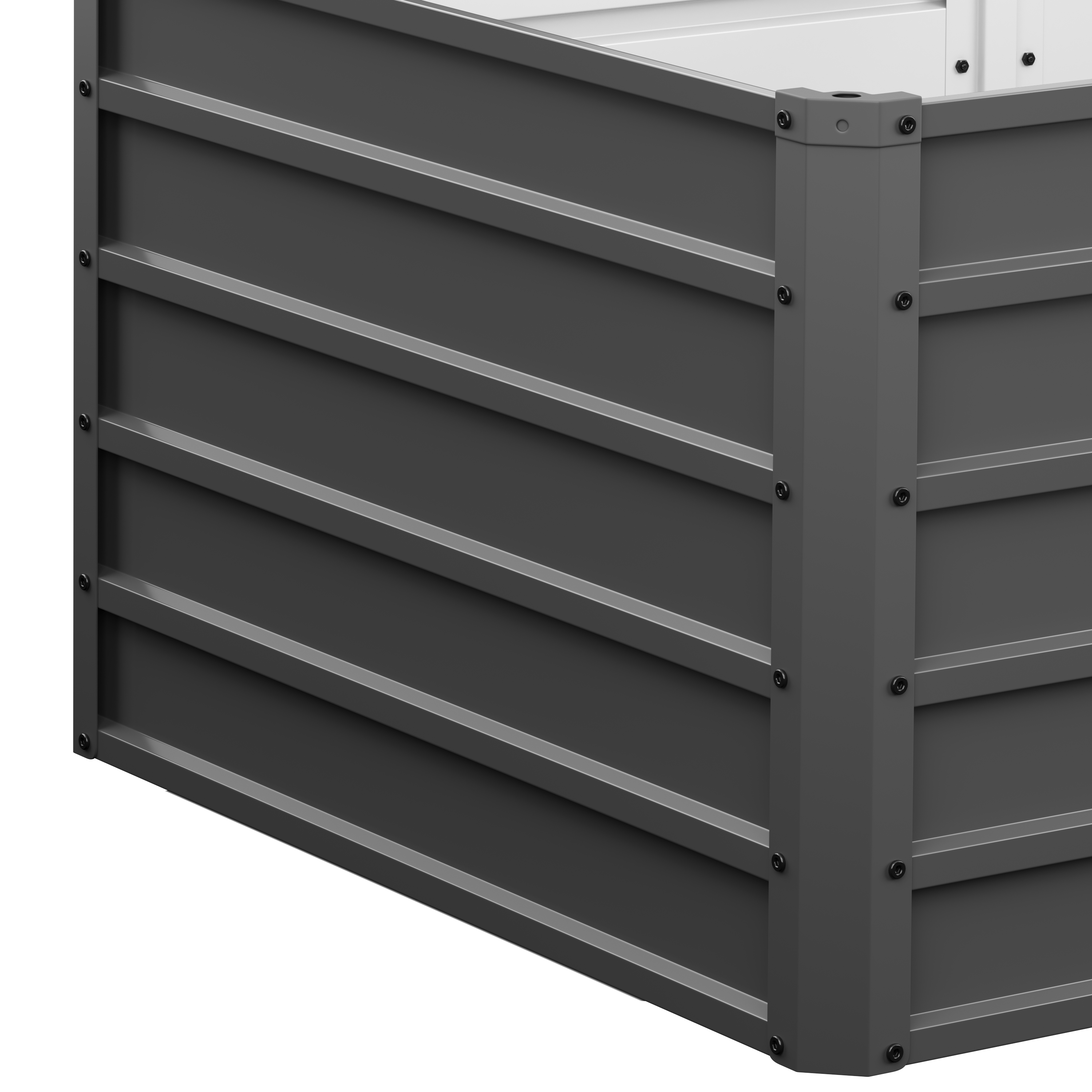Hochbeet Stahl 200 x 90 x 57 cm