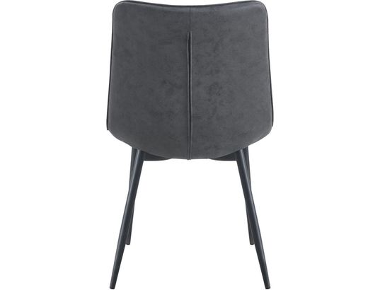 CONCEPT1 - Chaise Lot de 4 C. Nadia gris