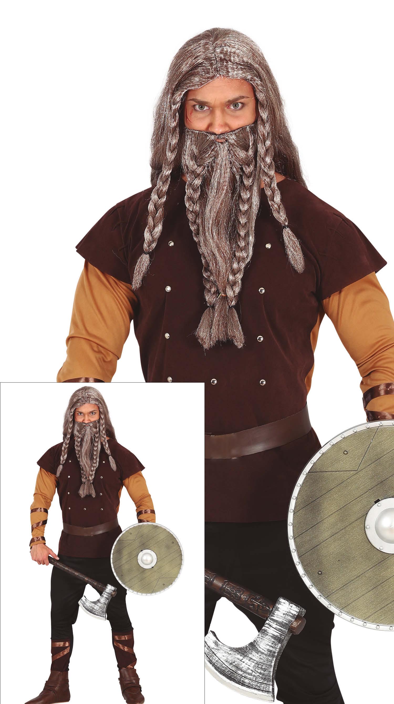 Viking Kostuum Heren Bruin