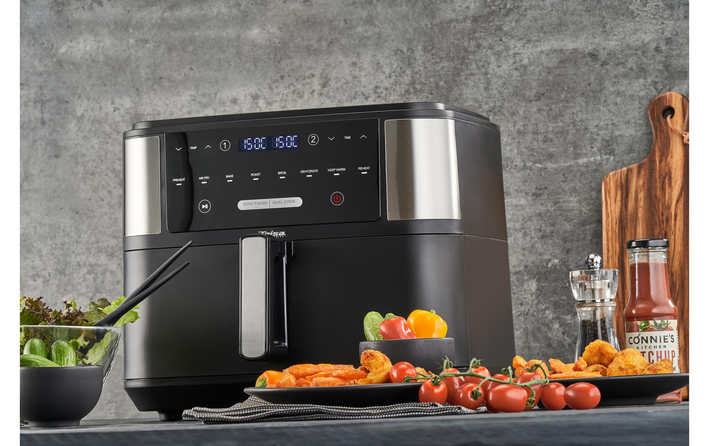 Trisa Heissluftfritteuse »Crunchy Fry Pro 10 L«