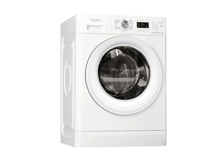 Whirlpool FFL 6238 W EE - Vaskemaskine - bredde: 59.5 cm - dybde: 57.5 cm - højde: 84.5 cm - frontbetjening - 52 liter - 6 kg - 1200 rpm - hvid