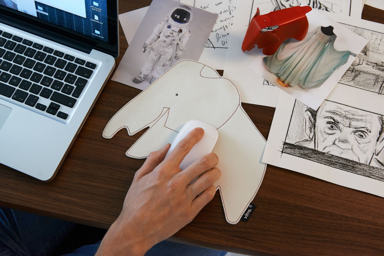 Vitra Elephant pad muismat snow