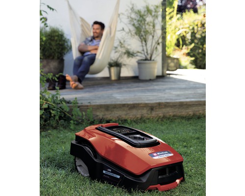 Einhell Power X-Change Freelexo 450 Bluetooth robotmaaier inclusief 2 Ah accu
