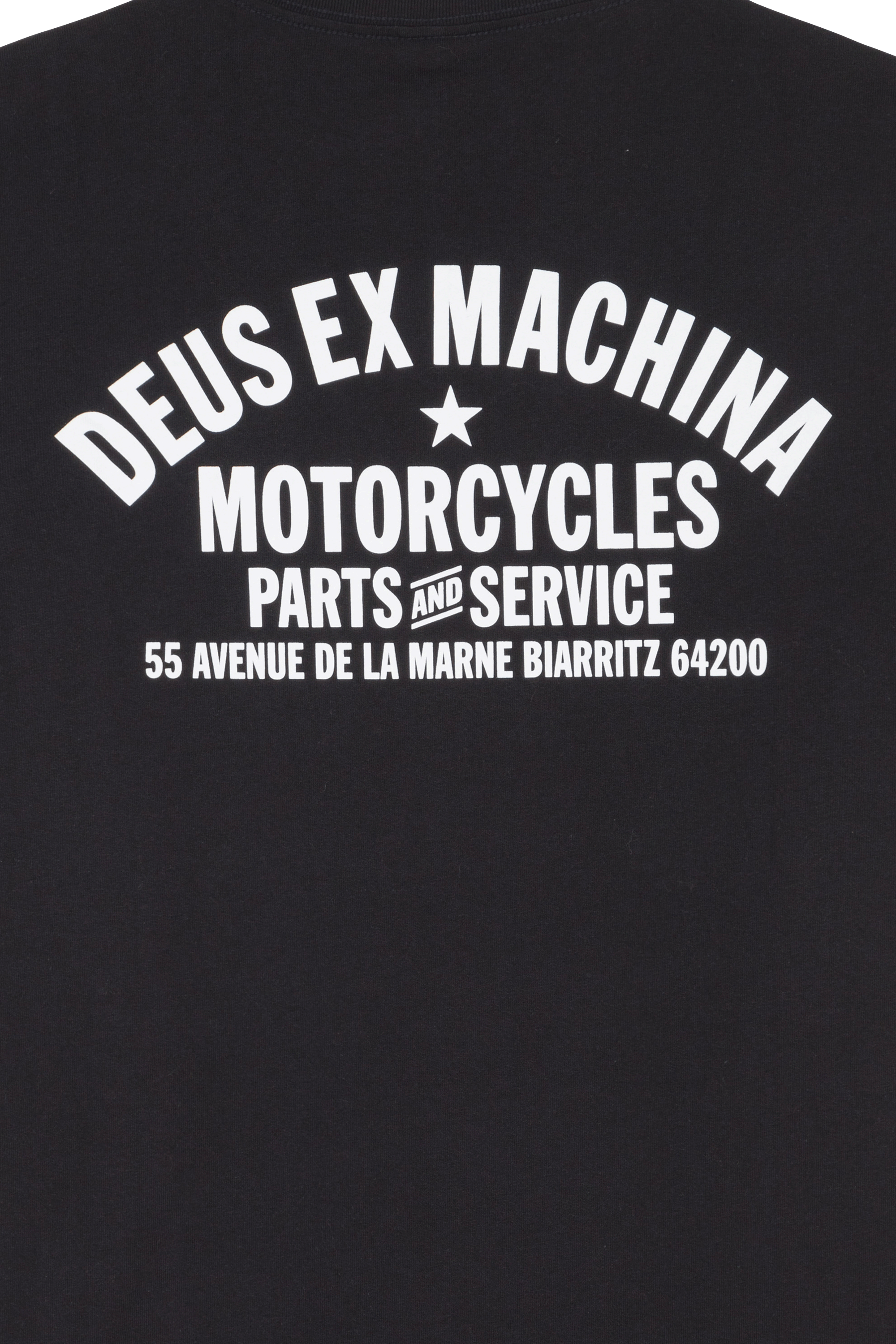 DEUS EX MACHINA T-shirt Biarritz address Noir