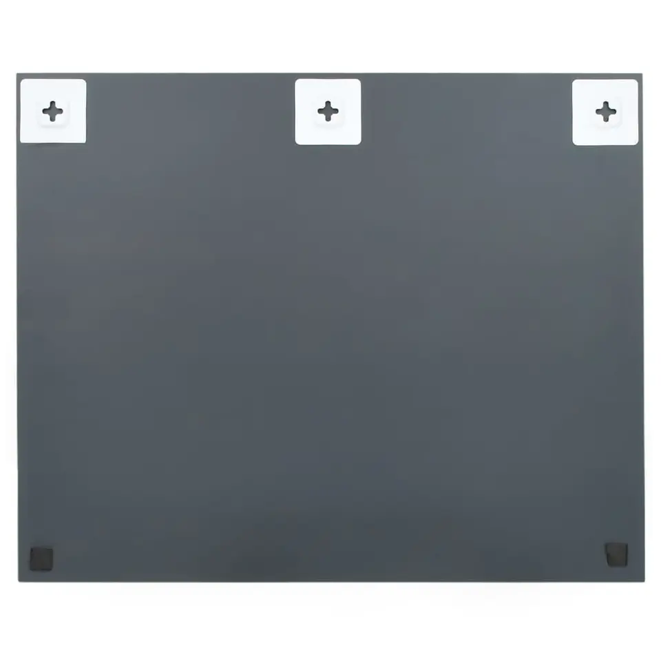 vidaXL - Wandspiegel Met Led-verlichting - Zilver - Glas - 80 x 60 cm