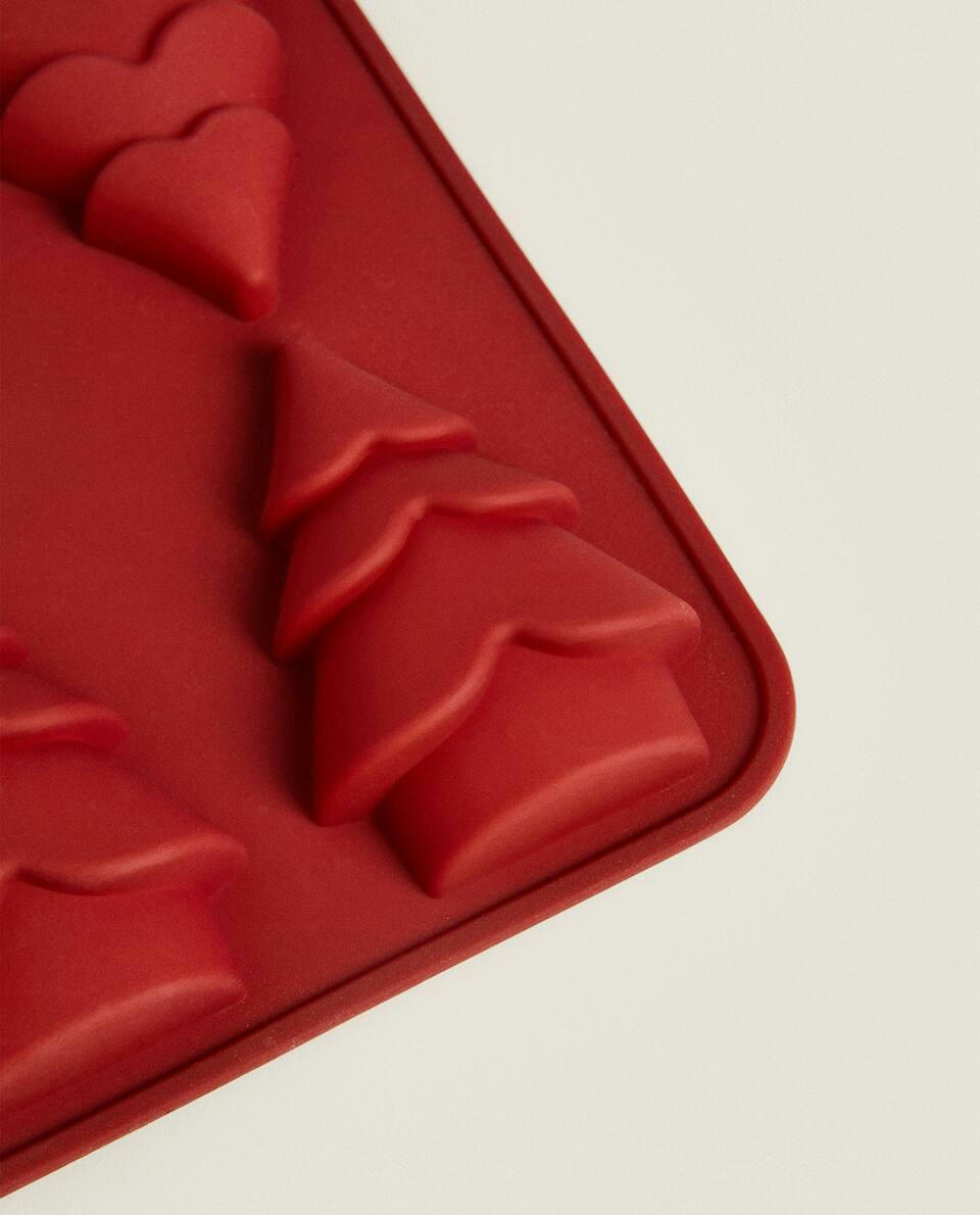 FORMA DE SILICONE PARA ASSAR ÁRVORE DE NATAL