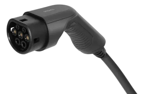 DELTACO e-Charge ladekabel til elbil type 2 stik - 32A - Optil 22 kW - 5 meter