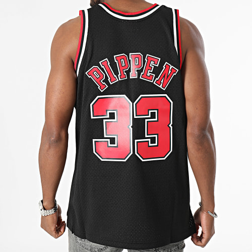 Maillot De Baseball Swingman Alternate Chicago Bulls Scottie Pippen Noir