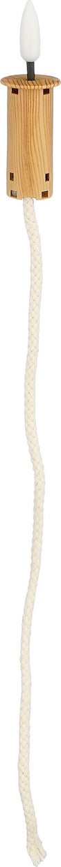 Luca Lighting LED kaars voor oliefles bruin D 2,5 H 4,5 cm