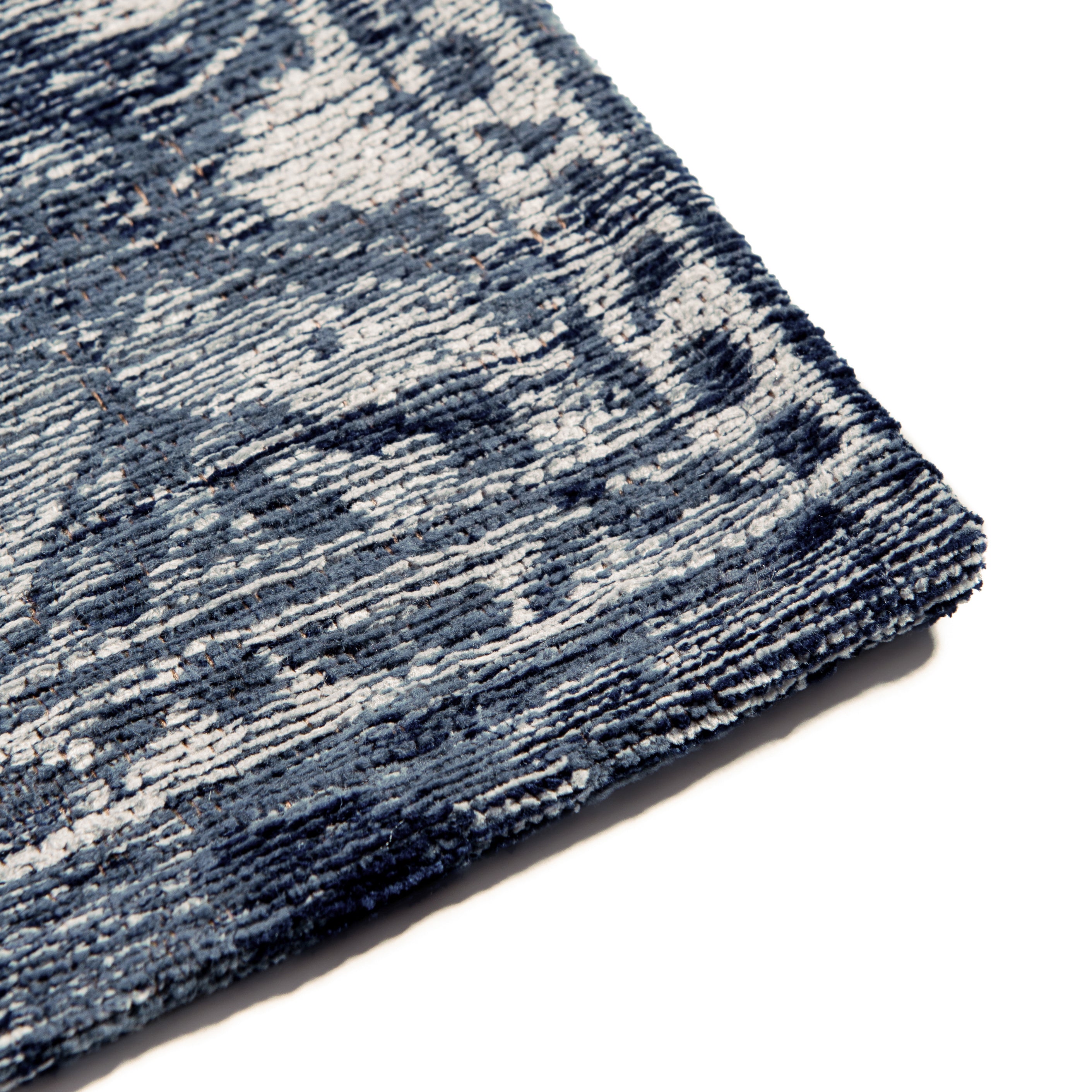 Lola & Moi Heris Vloerkleed - Deep Blue  - 170 x 240 cm
