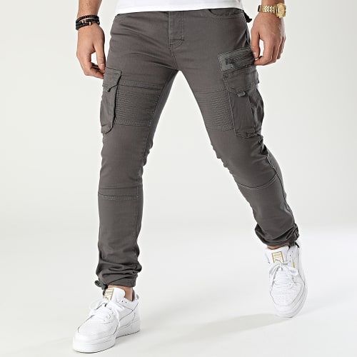 Pantalon Cargo 1845 Gris
