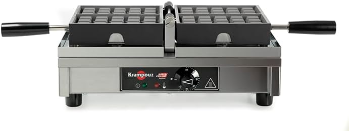 Elektrisch Waffeleisen einfach 220 V G/D (3 x 5 Brüssel)