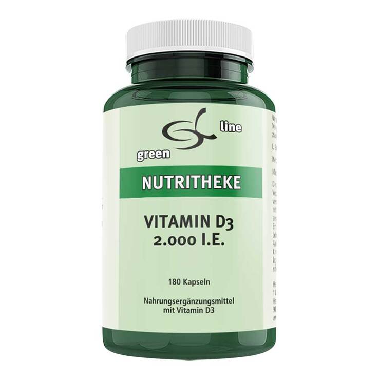 Vitamin D3 2.000 I.E. Kapseln, 180 St