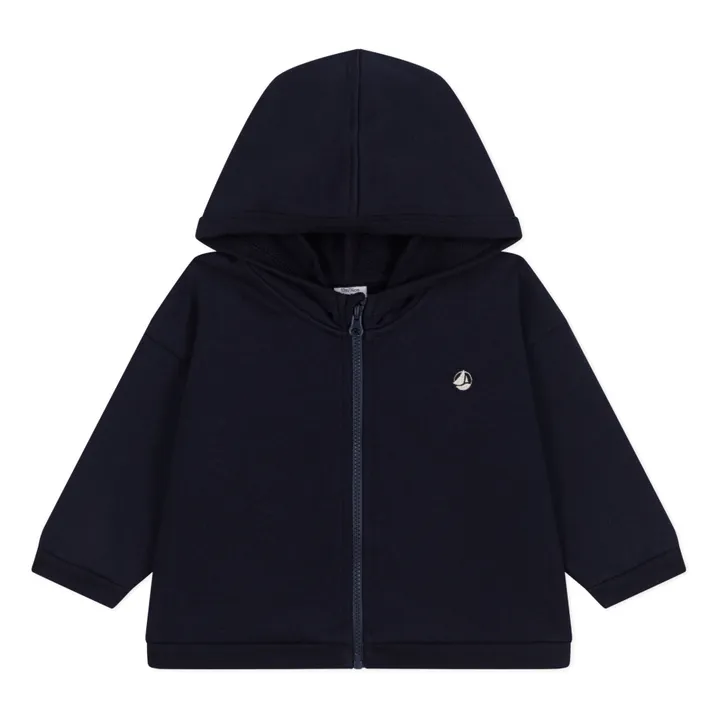 Petit Bateau Sweat Capuche Mannelle | Bleu marine