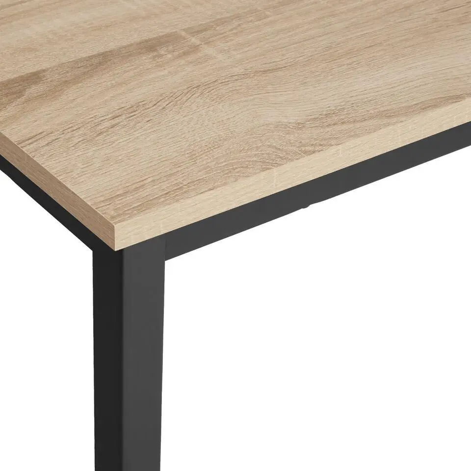 tectake Bureau Jenkins, Industrieel Licht Hout, Eiken Sonoma