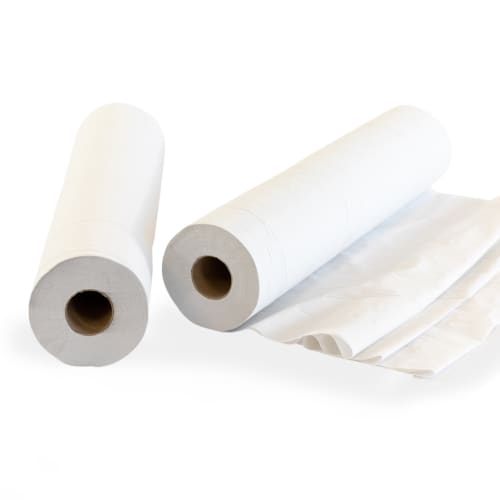 Drap d'examen ouate Paredes recyclée blanc 2 plis 150 formats 68 x 38 cm