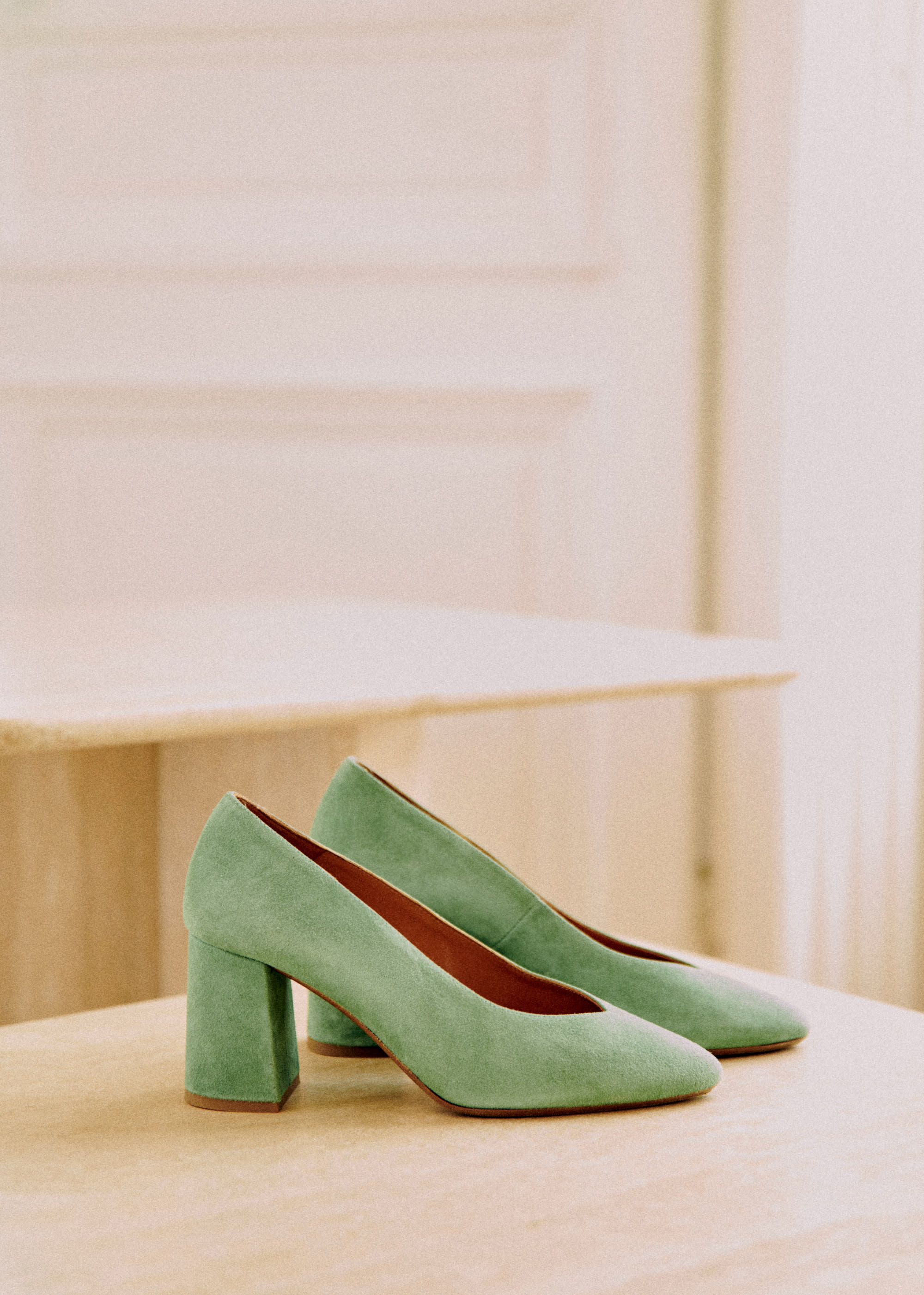 Escarpins Alice - Vert d'Eau - SOULIERS/SOULIERS Babies 5906243
