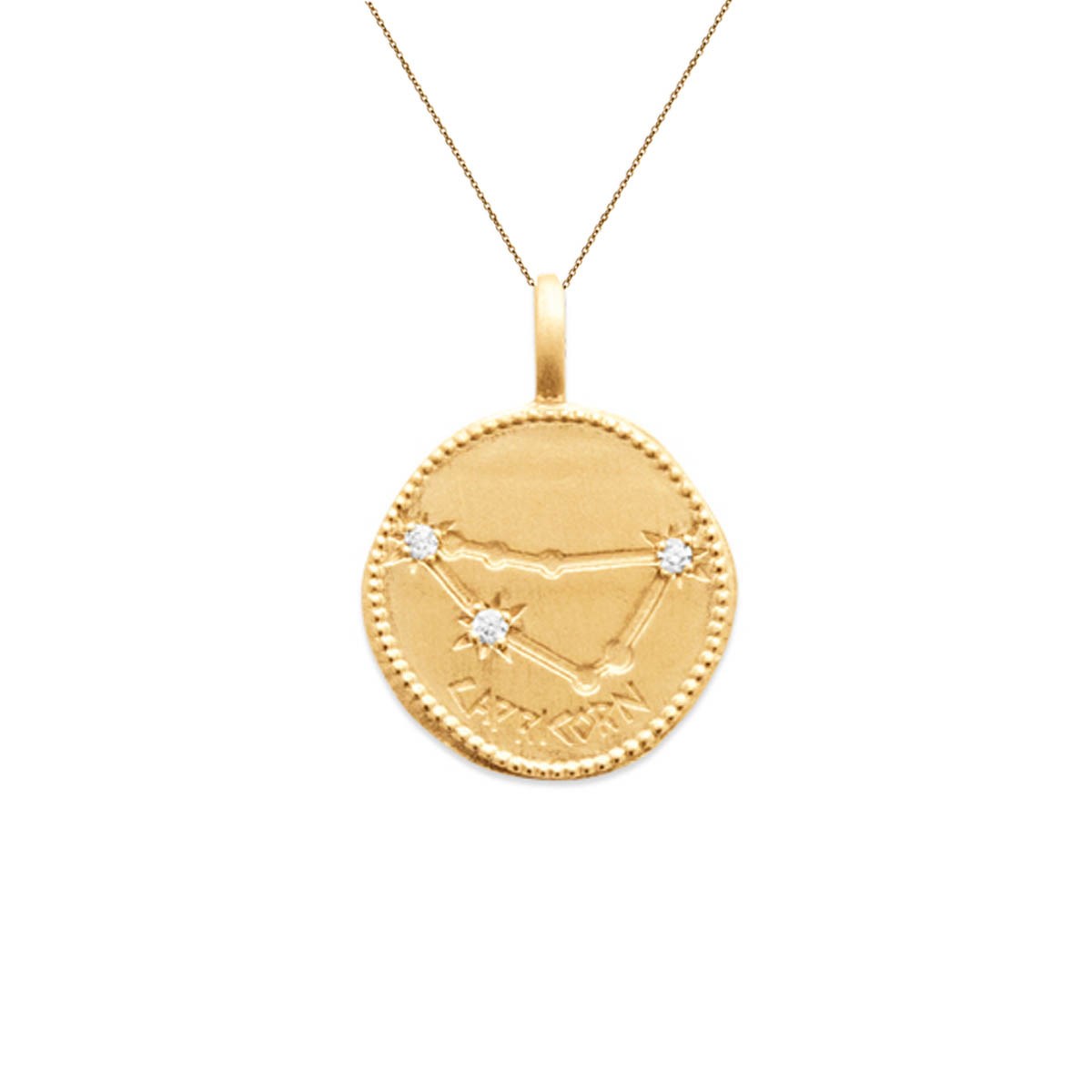 Pendentif signe du zodiaque CAPRICORNE - Bijoux Privés Discovery