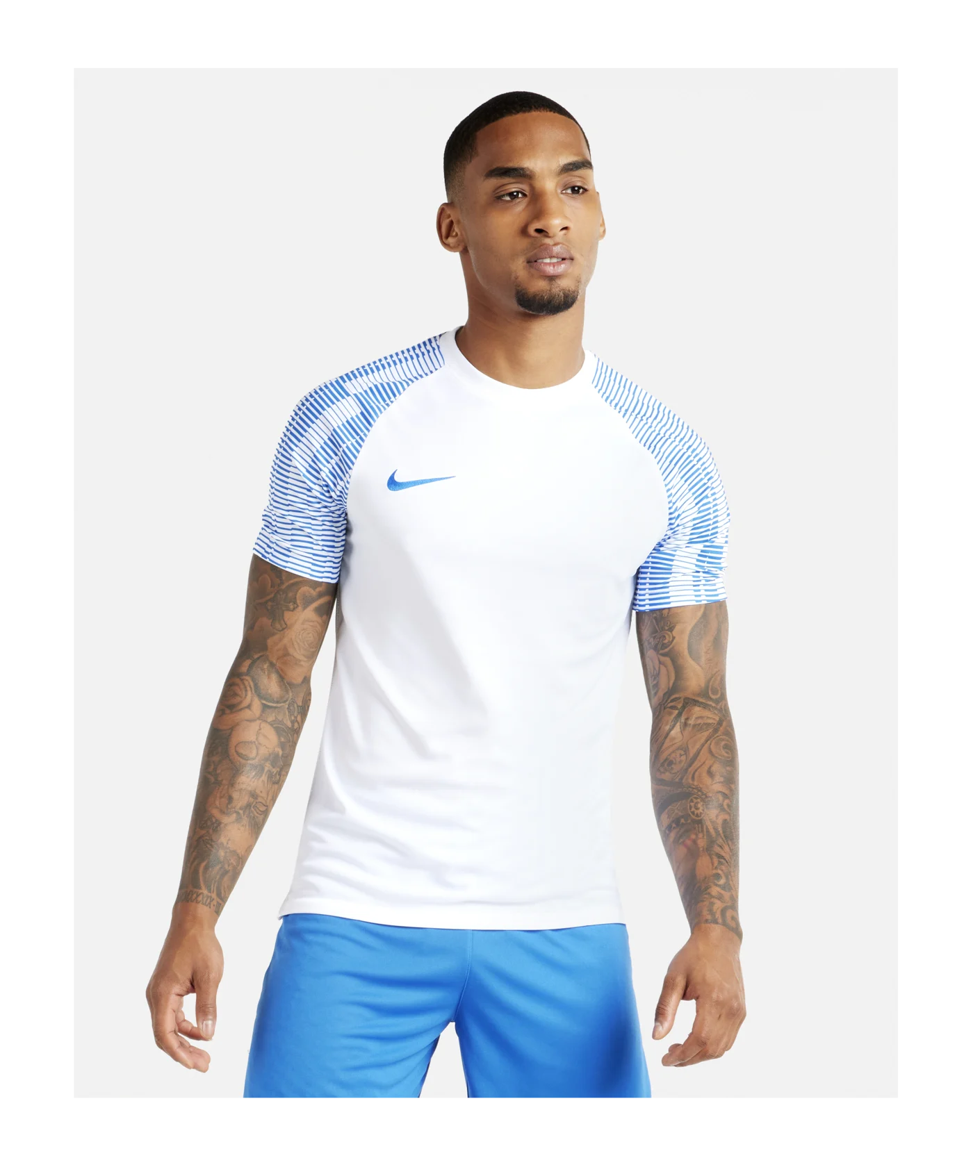 Nike Academy Trikot Weiss Blau F102
