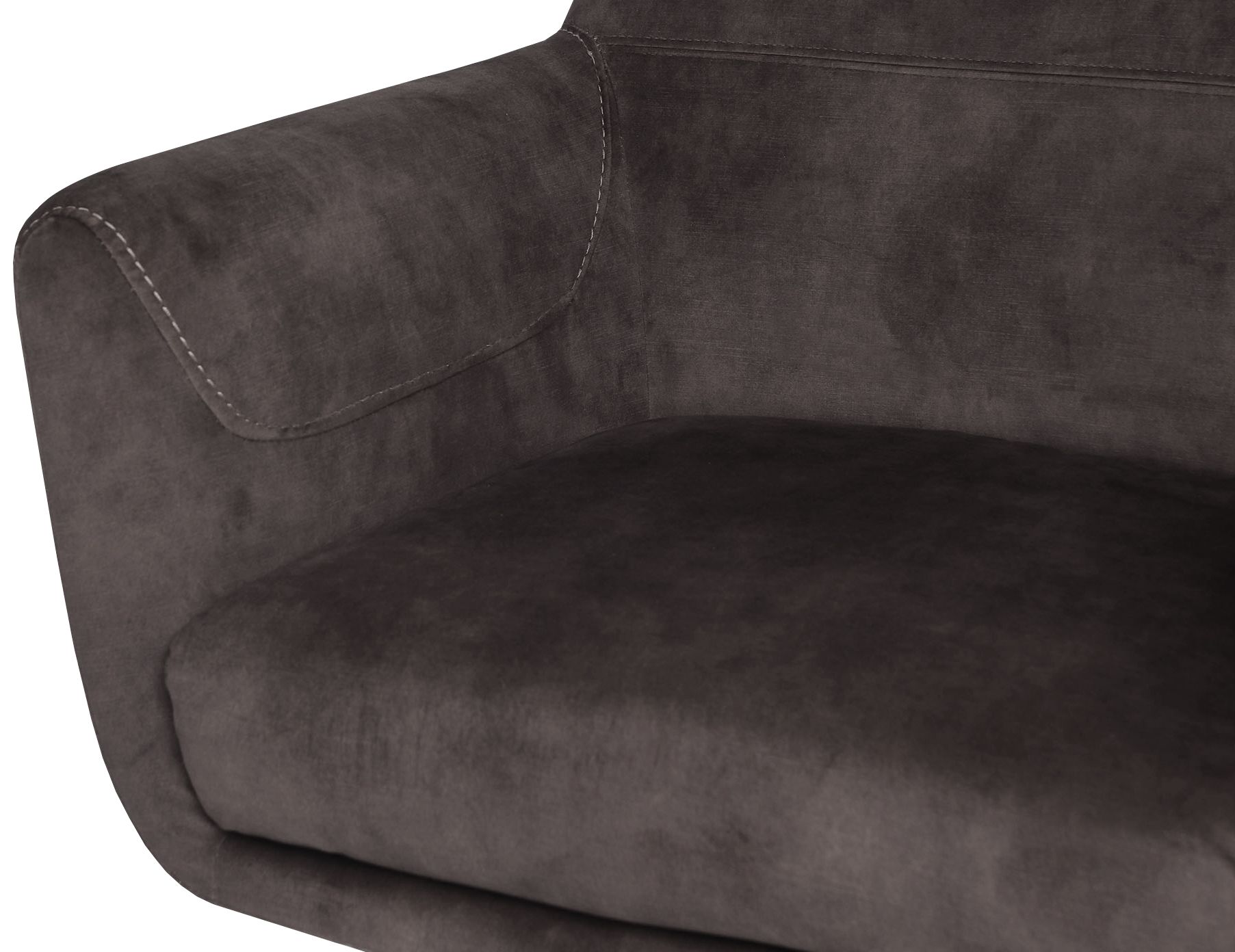 Fauteuil Antraciet CM-55.000 Toby B75 x D80 x H85 cm