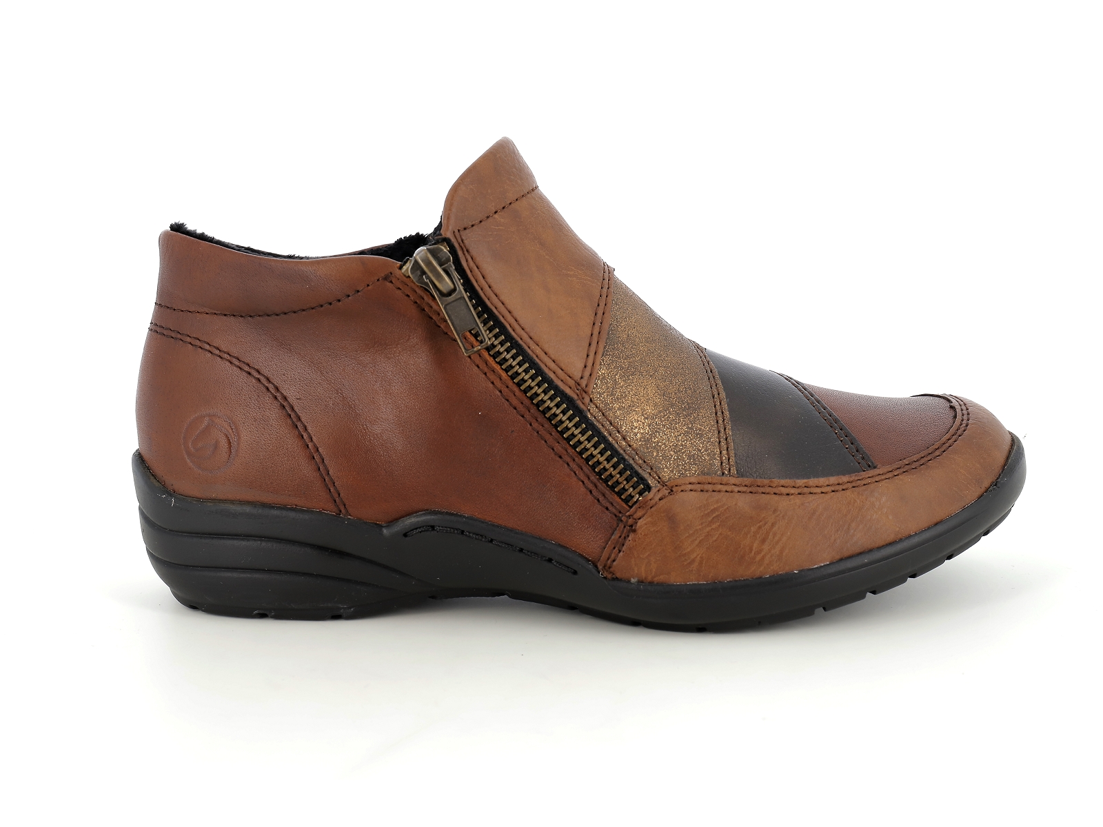 Remonte-R7678 Cuir Marron Foncé