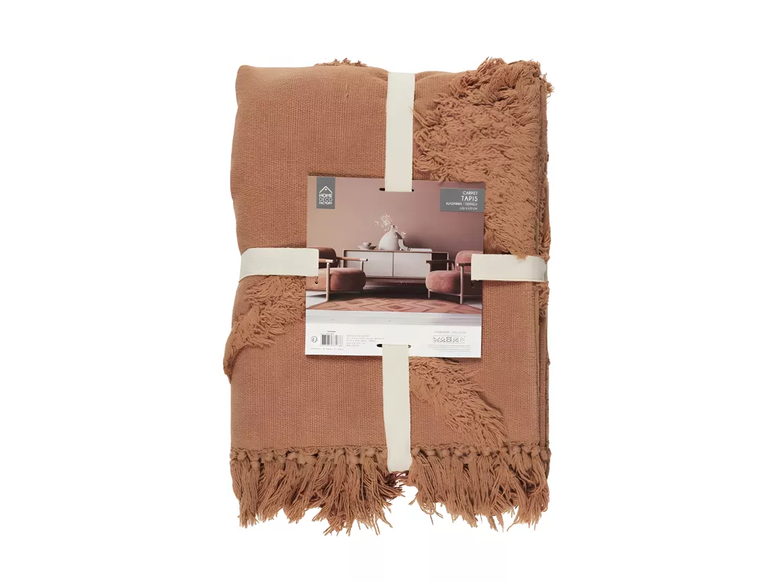 Tapis Ethinique Tufte Terracotta 120x170cm