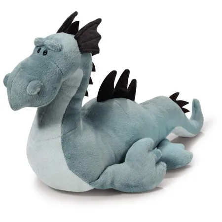 NICI Creatures Badetier Seeungeheuer liegend, blau, 30 cm