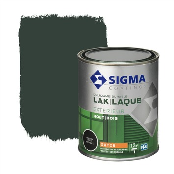 Sigma Exterieur buitenlak zijdeglans grachtengroen 750 ml