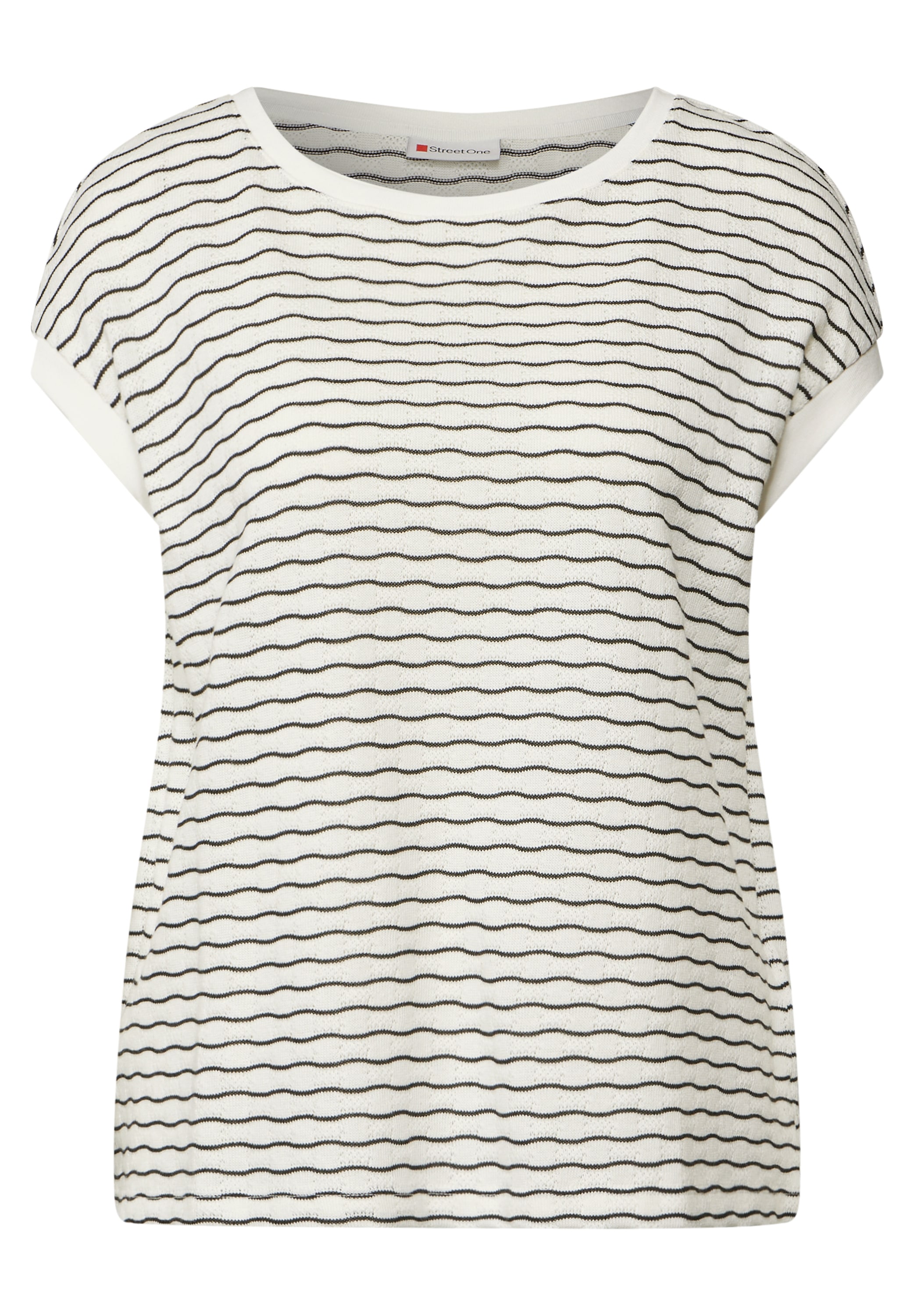 STREET ONE Shirttop , mit Streifen Muster