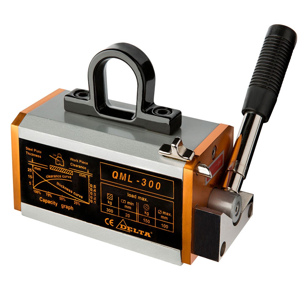 Delta Premium QML Hefmagneet, 300 kg draagvermogen