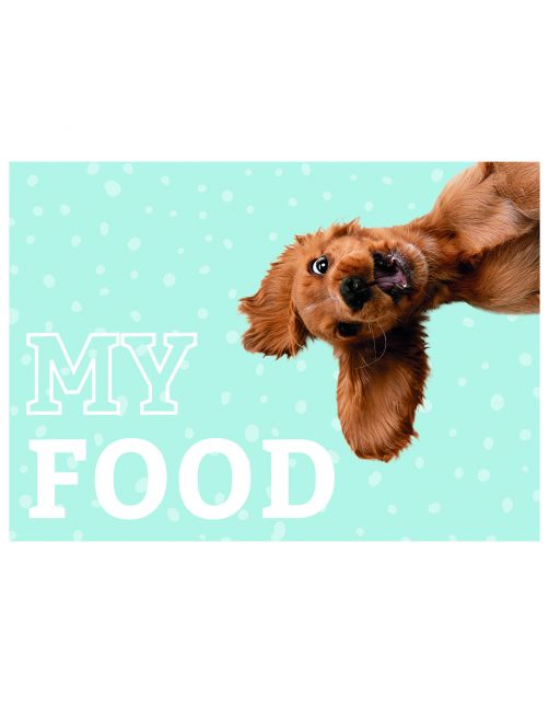 Plenty Gifts Placemat My Food Funny - Cadeau - 42x30 cm