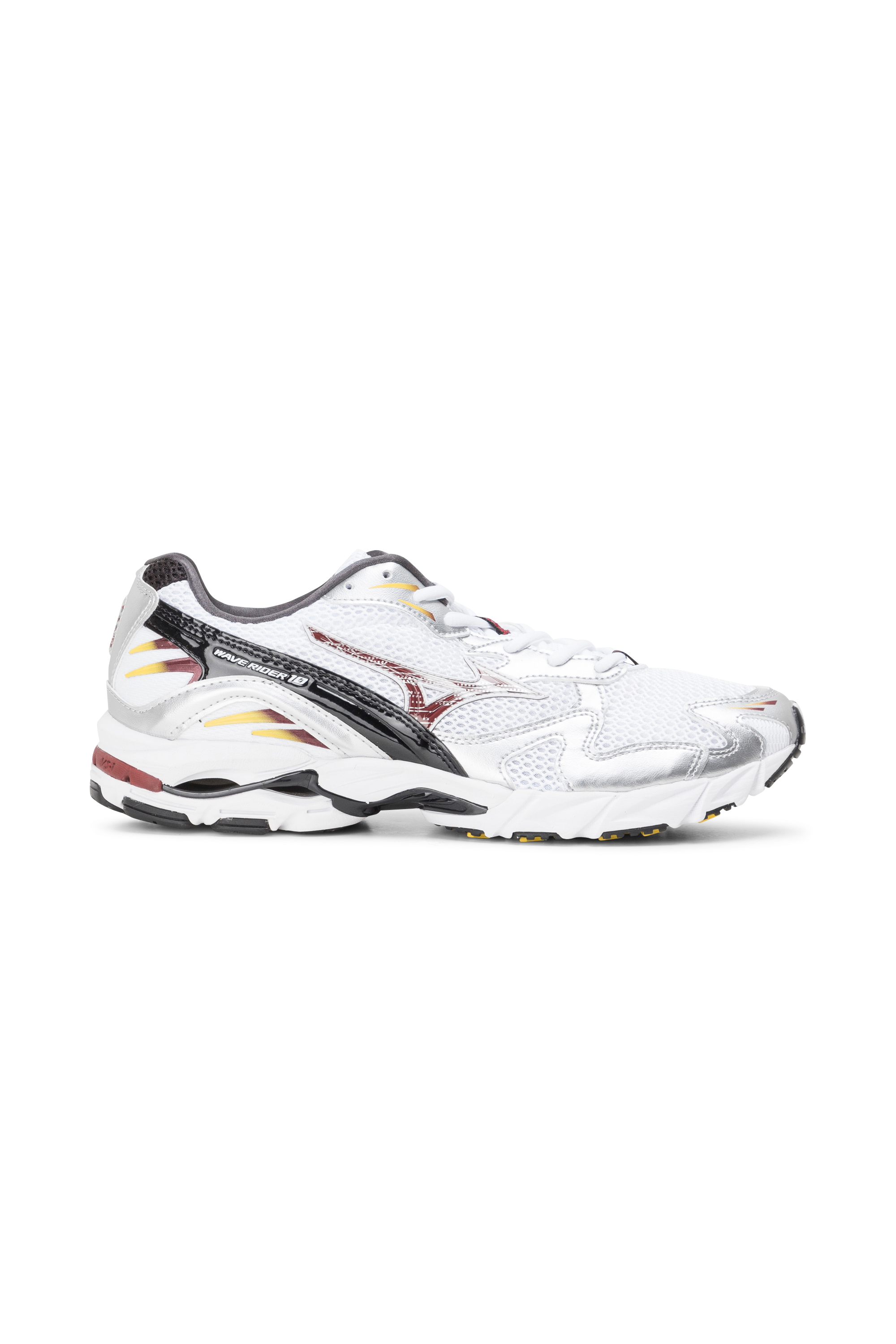 Mizuno Baskets WAVE RIDER 10 Blanc