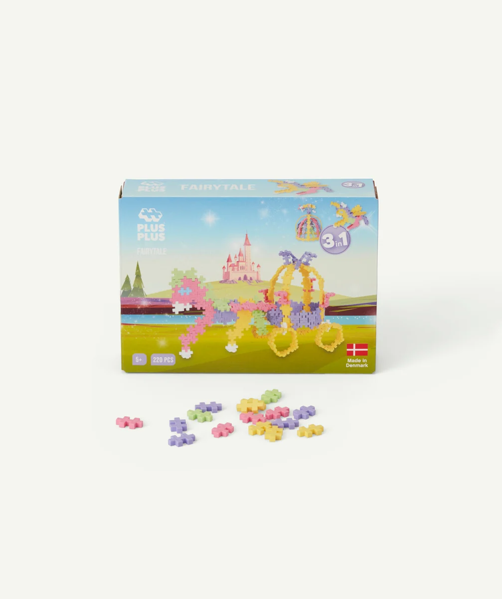 PLUS PLUSJEU DE CONSTRUCTION 3 EN 1 FÉERIQUE 220 PIÈCES