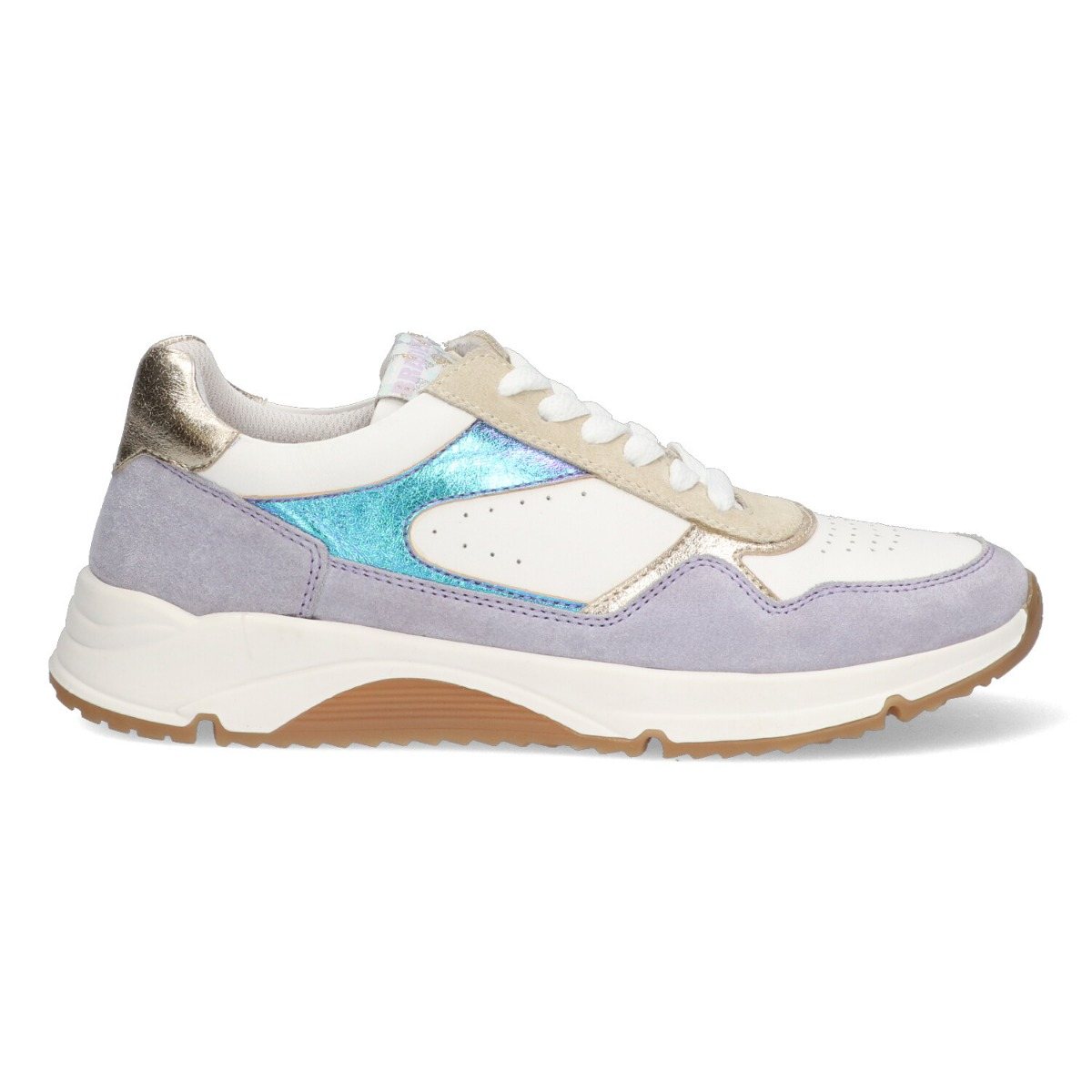 Feedhra Flow - Lage Sneakers Braqeez Paars