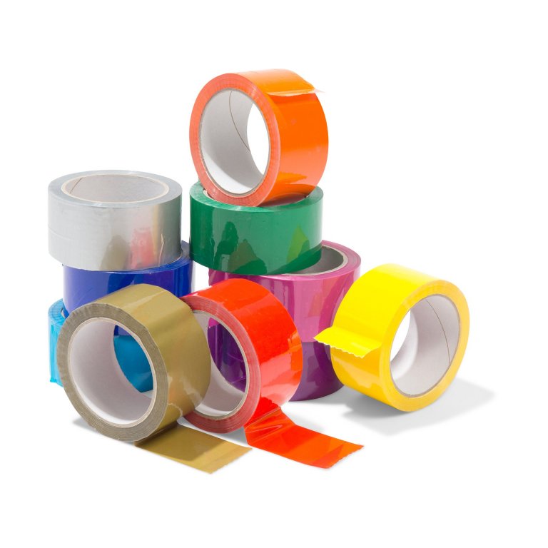 Verpackungsband PP Acrylatkleber farbig